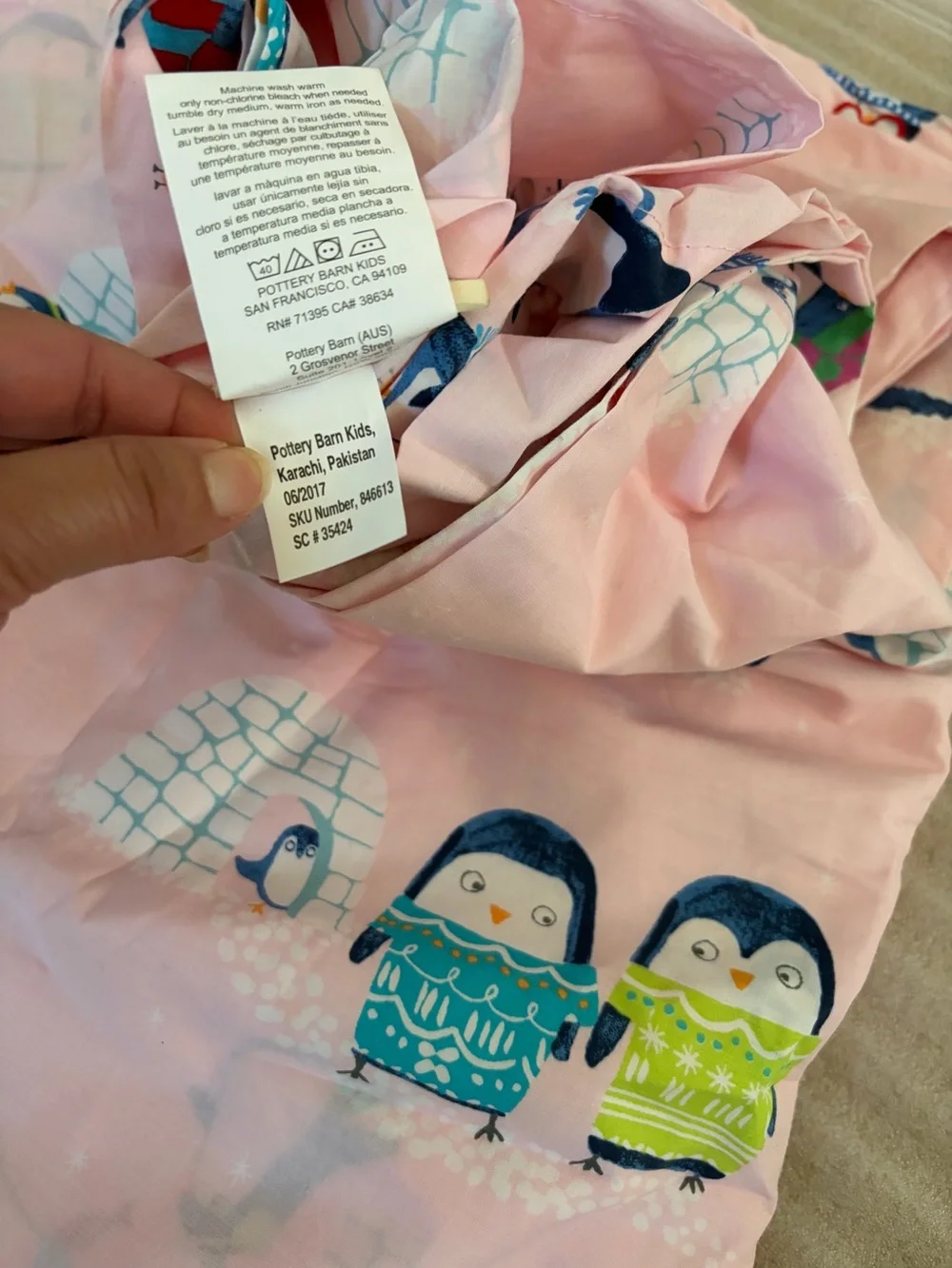 NWOT✨ Pottery Barn Kids Duvet Cover